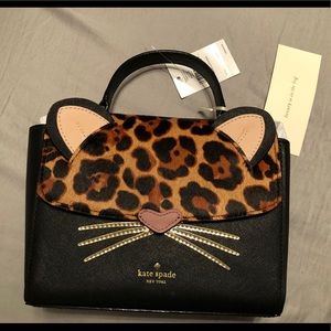 Kate Spade Leopard Kerrie Purse-Authentic